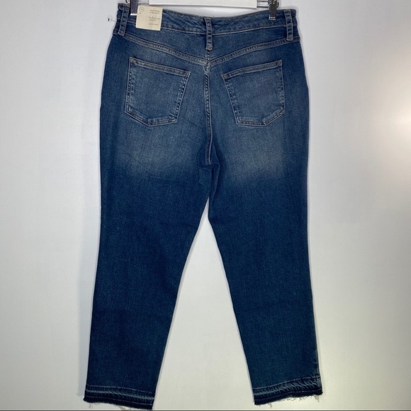 High Rise Straight Denim Sz 12 NWT - Picture 6 of 9